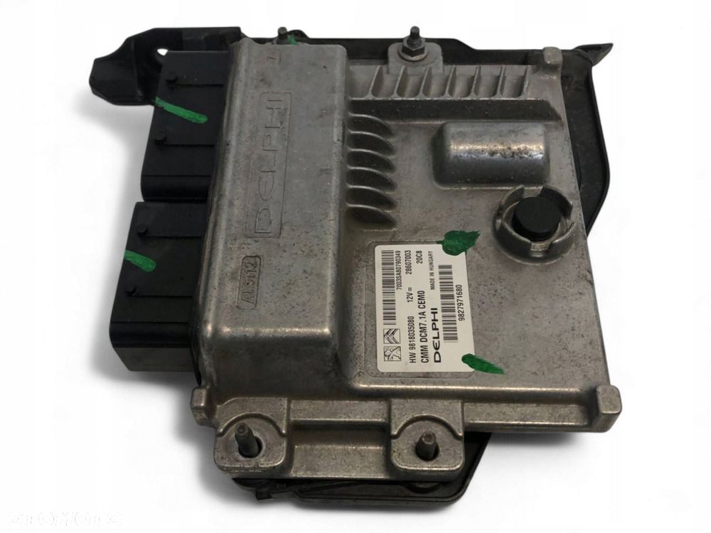 STEROWNIK KOMPUTER CITROEN PEUGEOT 9827971680 28607003 HW9818035080 DCM7.1A - 3