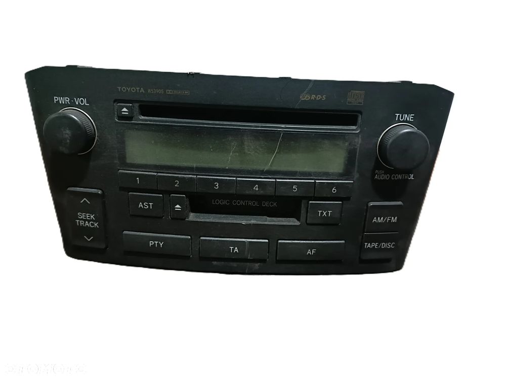 TOYOTA AVENSIS T25 03-09 radioodtwarzacz radioodbiornik radio 8612005071 * - 1