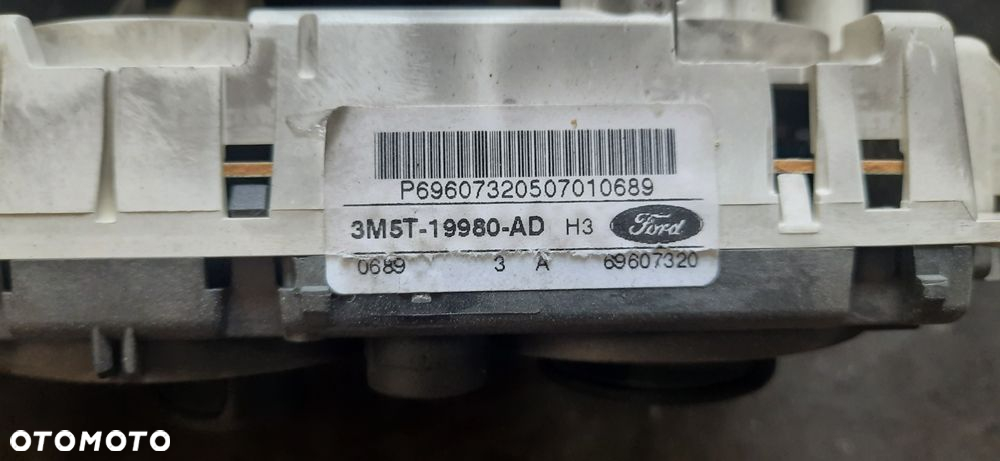Panel sterowania nawiewu klimatyzacji ford Focus c-max - 2