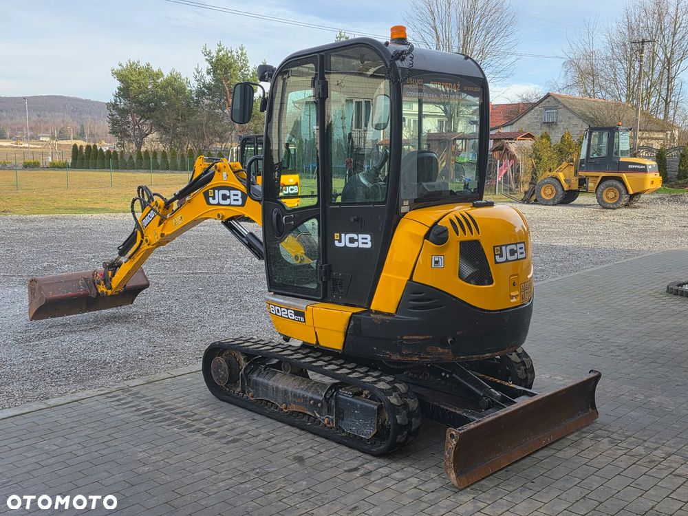 JCB JCB 8026 mini koparka 3 łyżki szybkozłącze 1 wł sprowadzona serwisowana idealna 8025 - 17