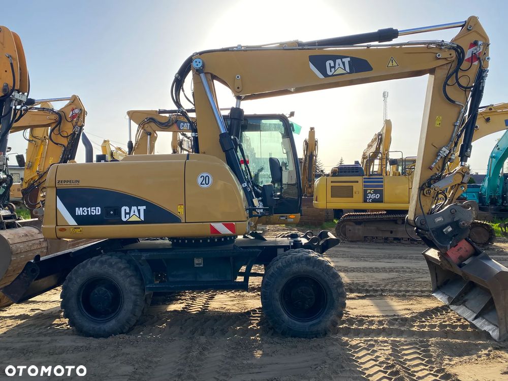 Caterpillar CAT M315D, 7000 MTH, 2014 ROK, Z NIEMIEC, SUPER STAN - 3