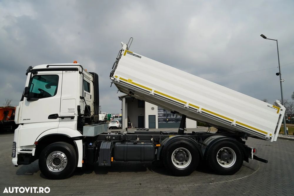 Mercedes-Benz AROCS 2658 / BASCULATOR 3 LATE / SARCINĂ UTILĂ 14 TONE / JANTE DIN ALIAJ / EURO 6 - 3