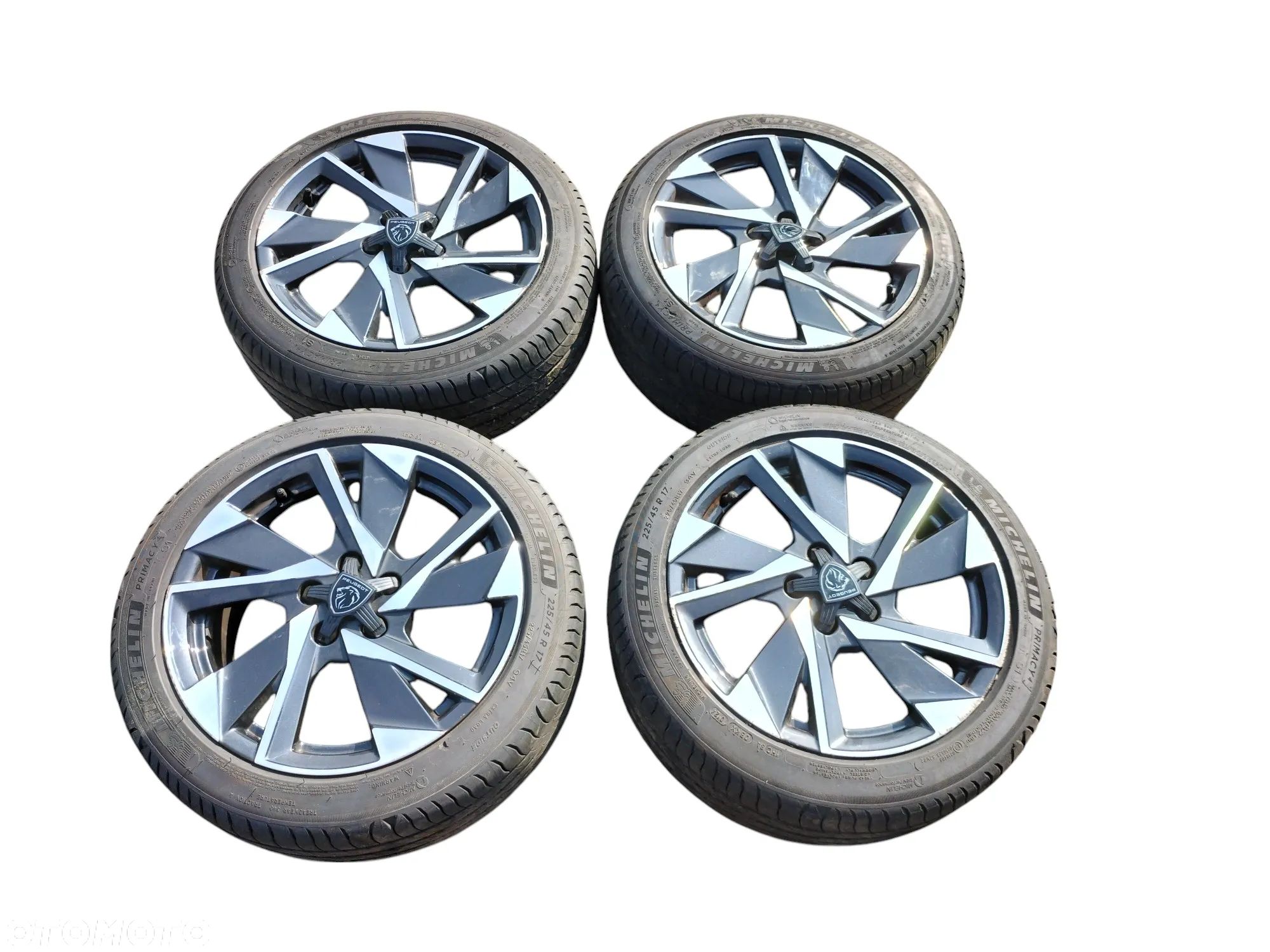 KOŁA FLEGI ALUMINIOWE 225/45/17  PEUGEOT 308 II  T10  508 II - 1