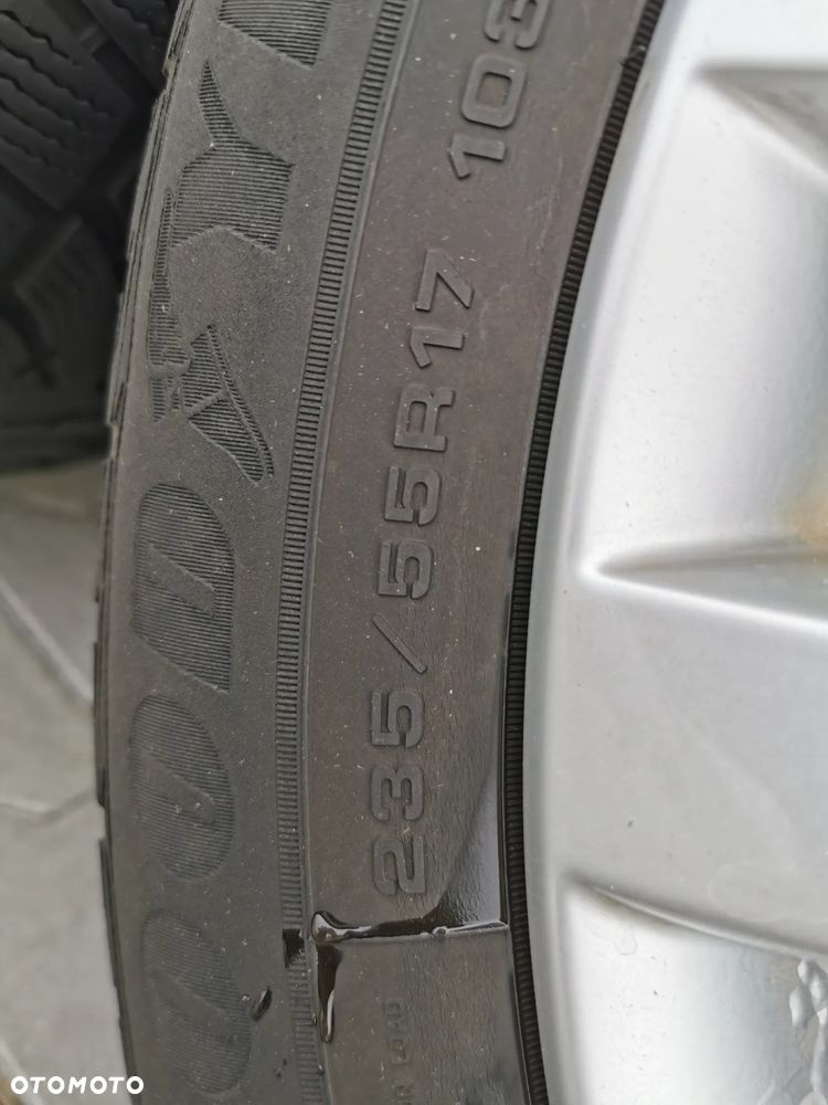 VW PHAETON 12R FELGI KOLA 5X112 ET40 235/55 R17 CALY KOMPLET Z OPONAMI FELGA 3D0602025 AN - 10