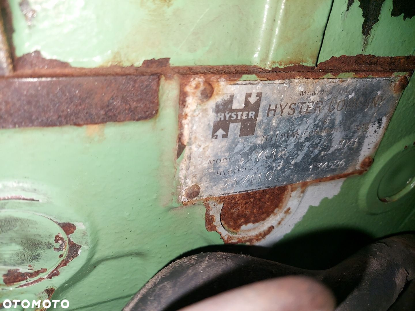 SILNIK MODEL Y112 WÓZEK WIDŁOWY HYSTER - 9