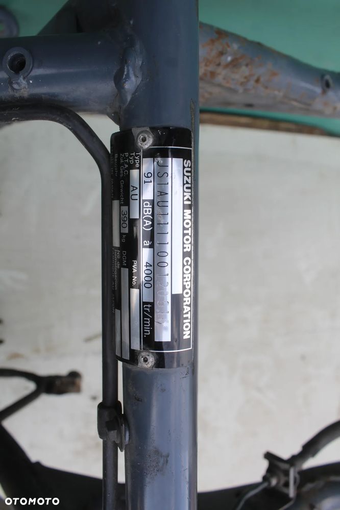 Suzuki burgman AN 400 99-02 Gaźnik K1 K2 Rama + dokumentacja - 2