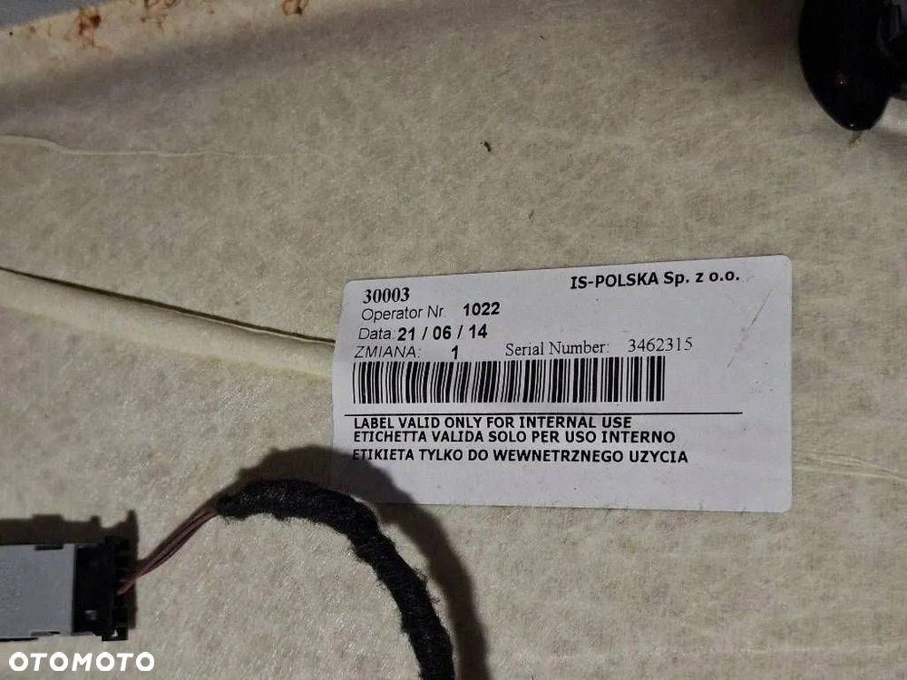 VW Golf VII kombi 2013-2019 Podsufitka 5G9867501G oryginał fajny stan - 8
