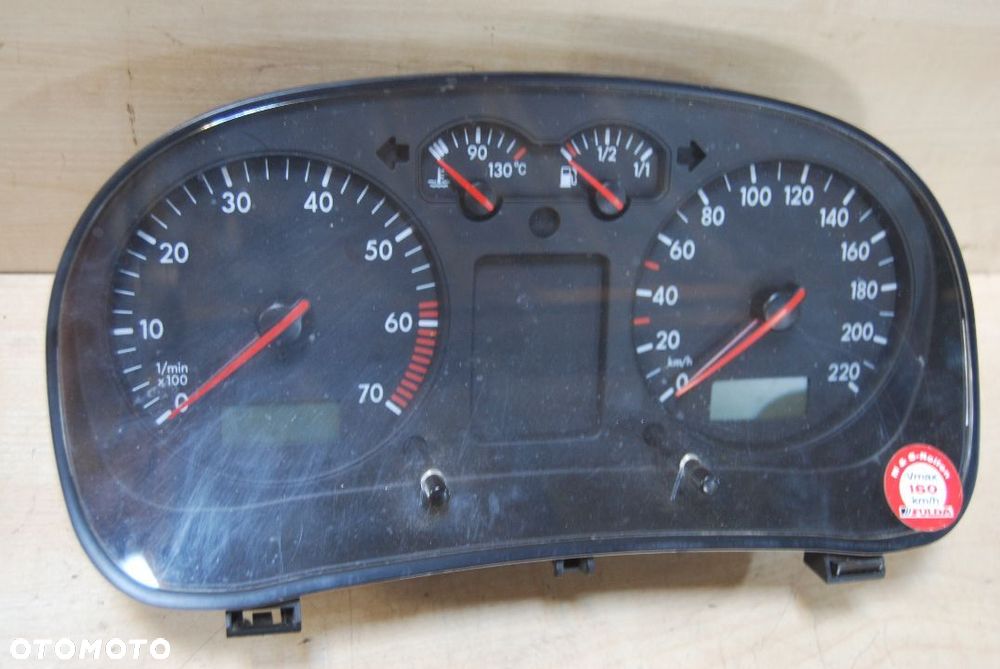 LICZNIK ZEGAR 1J0919860 VW GOLF IV 1.6 1.4 EUROPA BORA - 4