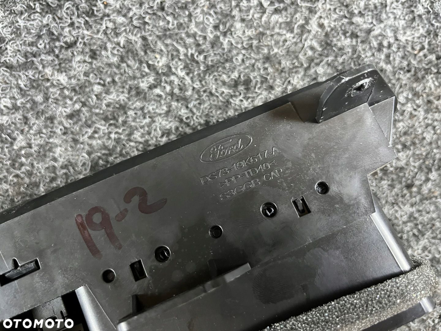 ford mondeo mk5 kratka nawiewu środkowa DS73-19K617-AUW - 6