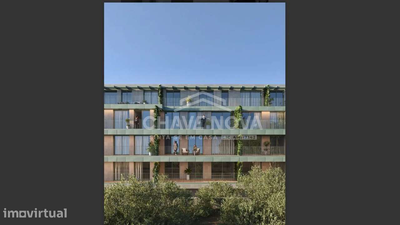 Apartamento T2+1 novo C/Varanda, L. Garagem e Arrumos | Próximo do mar - Grande imagem: 2/12