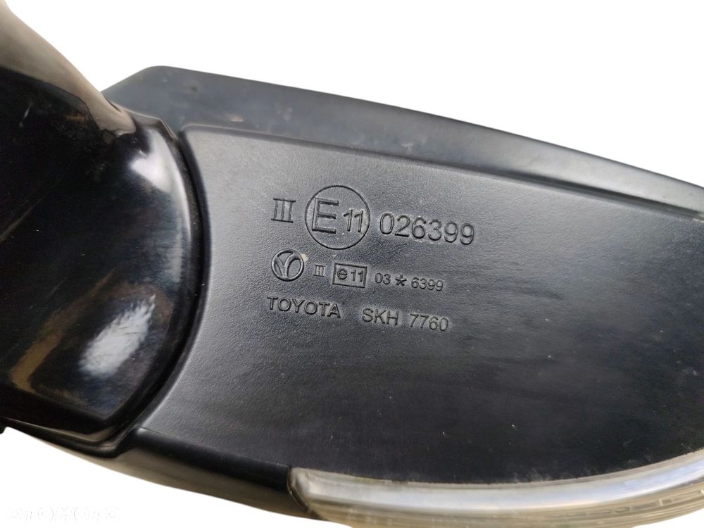 LUSTERKO PRAWE TOYOTA AVENSIS T27 (2009-2011) 2.0 VVT-I 152KM 026399 - 7