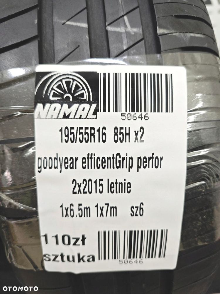 195/55R15 goodyear opony letnie 7mm 50646 - 8