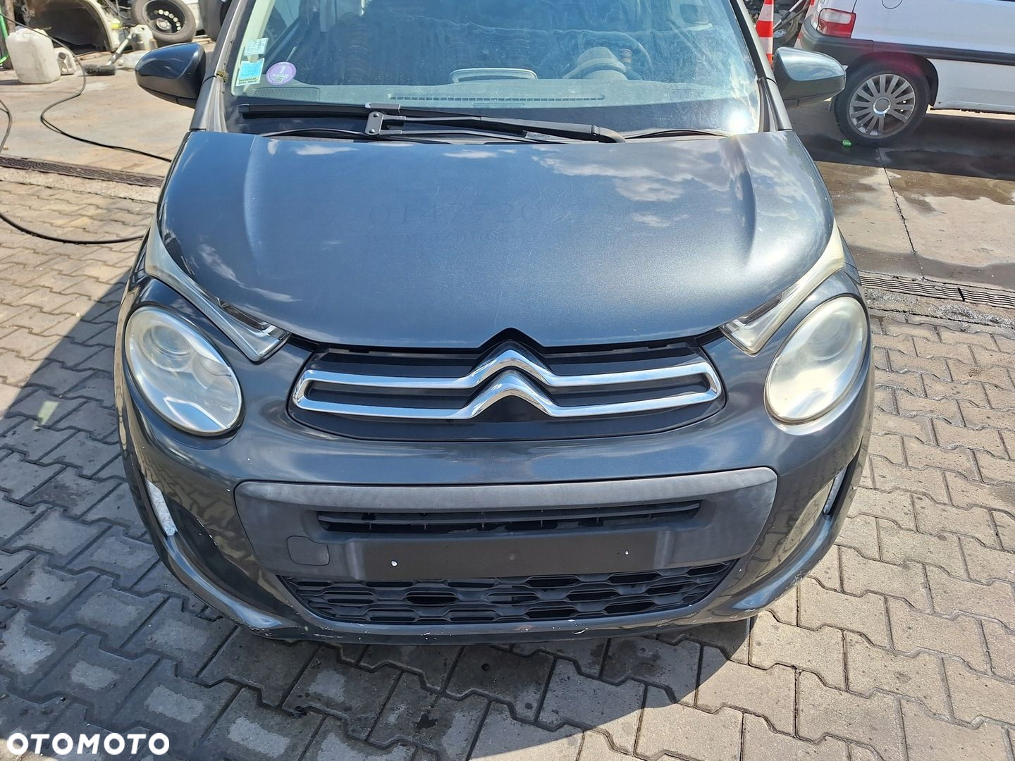 CITROEN C1 II 2 14- PRZÓD ZDERZAK BŁOTNIK MASKA LAMPA LED KTA 1.0 VTI - 4