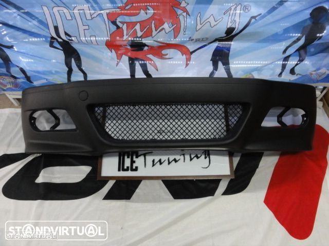 Para-choques Frontal para BMW E46 1998-2005 M3 Look em plástico - 7