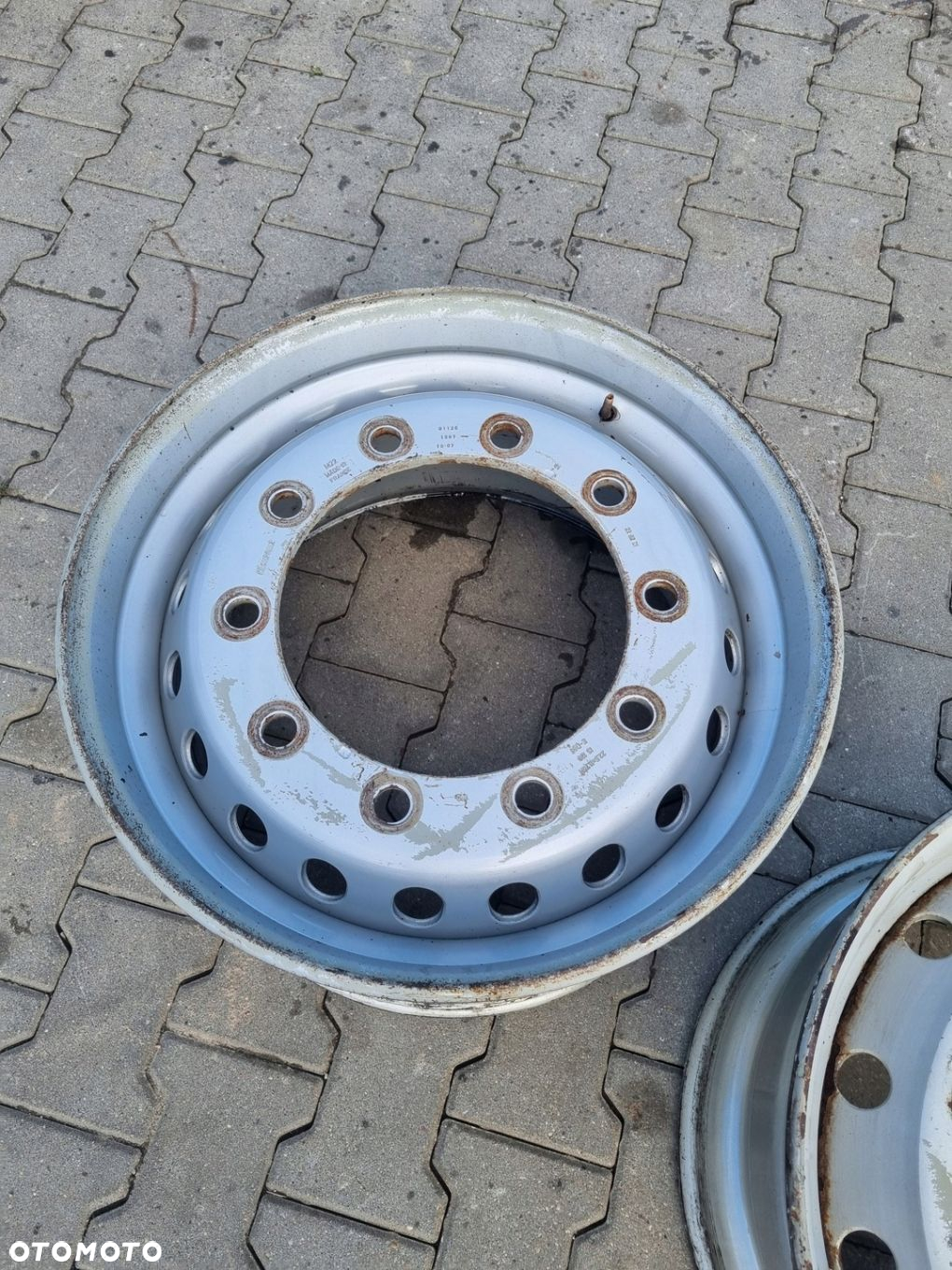 FELGA STALOWA PRZÓD PRZEDNIA SZEROKA 22,5 X 11,75 ET 120 TIR - 5