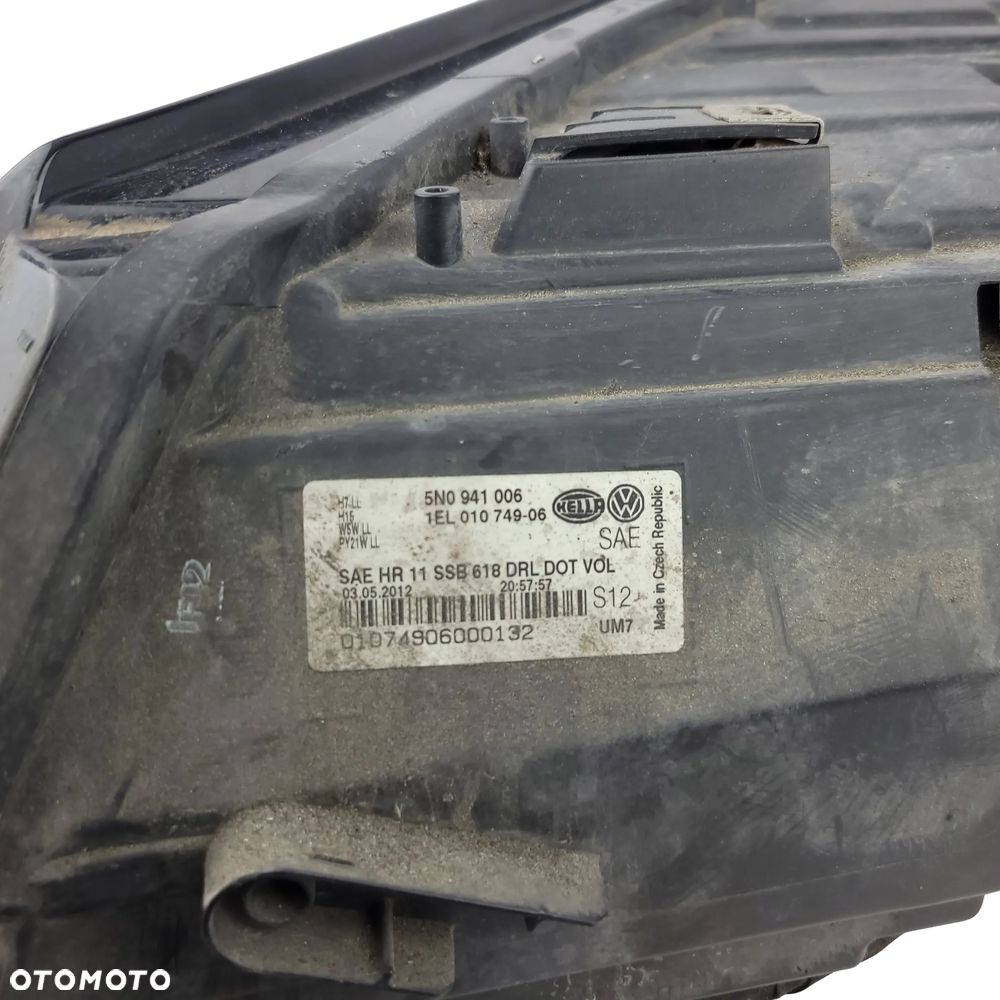 VW TIGUAN I LIFT 5N LAMPA PRZEDNIA PRZÓD LEWA ZWYKŁA USA 5N0941005 - 8