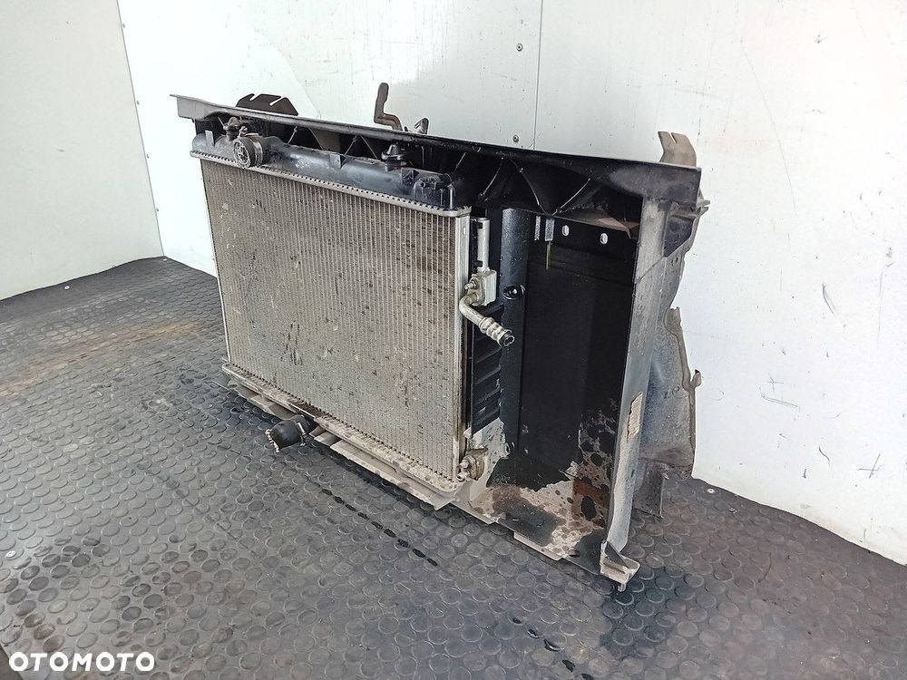 ZESTAW CHŁODNIC WODA KLIMA WENTYLATOR PEUGEOT 308 I 9680590180  9680590080 - 5