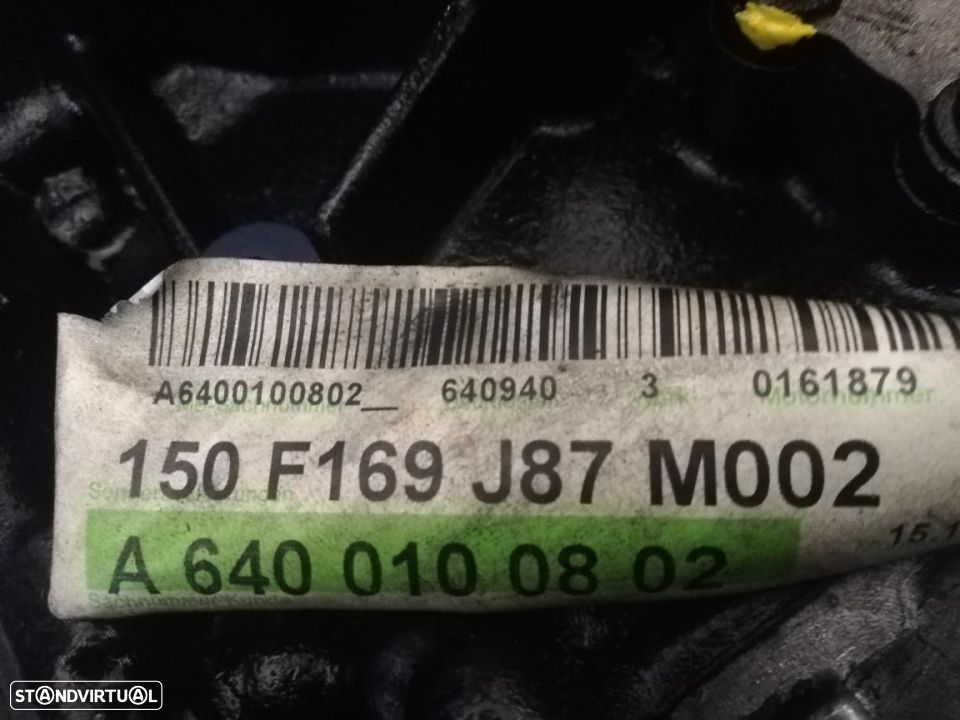 Motor Mercedes B180 CDi ref: A 640 940 (Ano 2006) - 7