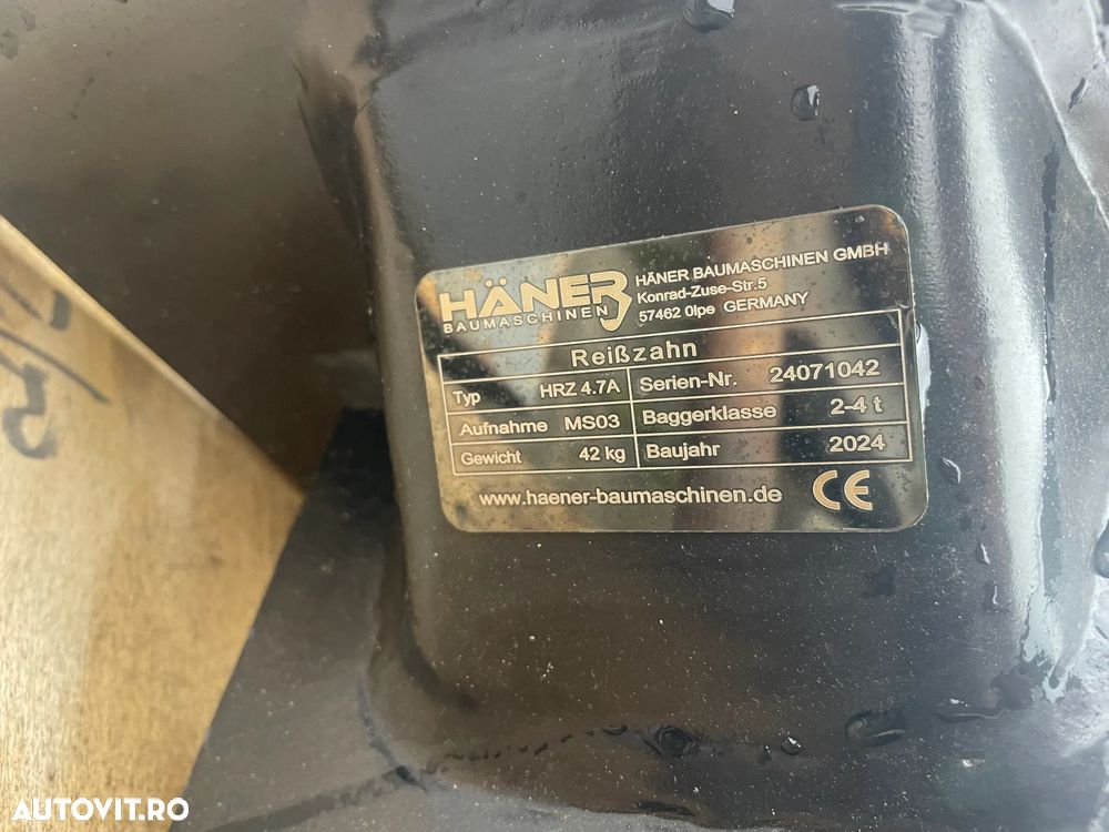 Scarificator Haner pentru excavatoare de 2-4 tone cu pridere MS03 - 5