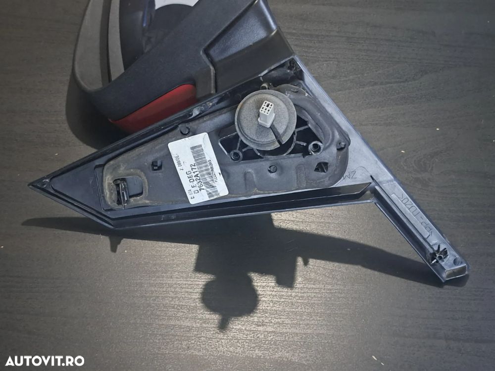 Oglinda exterioara retrovizoare dreapta electrica cu incalzire culoarea Rosu Originala Mitsubishi Colt 6 2004-2012 - 5