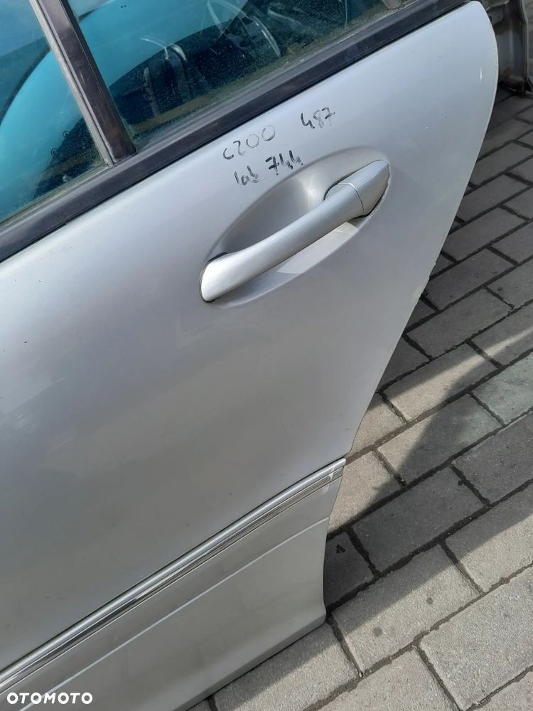 MERCEDES W203 DRZWI LEWE TYLNE LEWY TYŁ KOLOR: 744 - 2