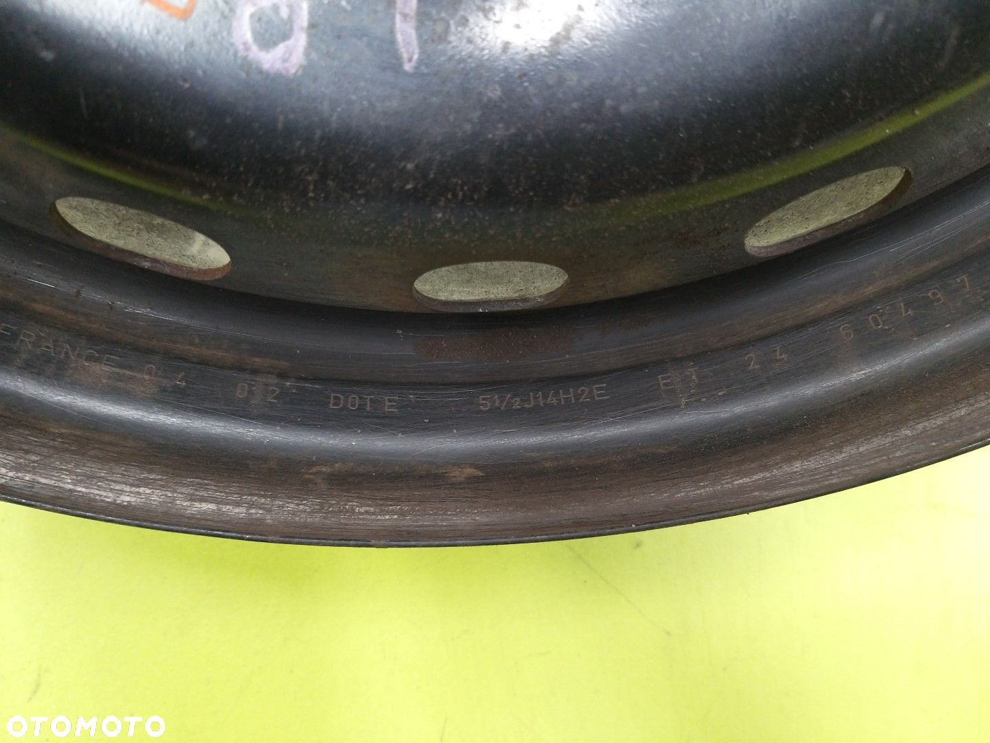 Felgi stalowe PEUGEOT 206 1998-2010 5,5 J R 14 ET 24 4X108 - 8