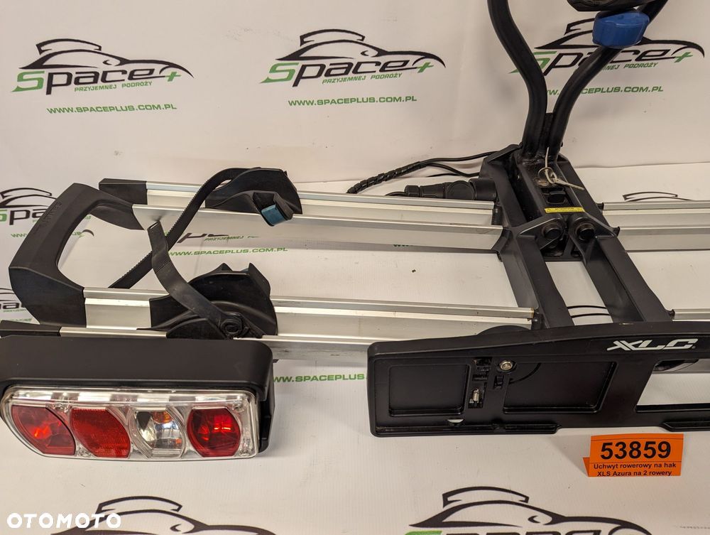 Uchwyt bagażnik rowerowy na hak XLS Azura na 2 rowery - 4