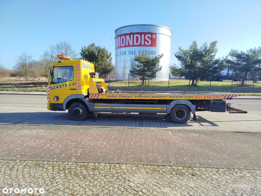 Mercedes-Benz Pomoc Drogowa Lawet Mercedes 917 Hydrauliczna Opuszczana Platforma Wciągarka Widelec Pilot - 31