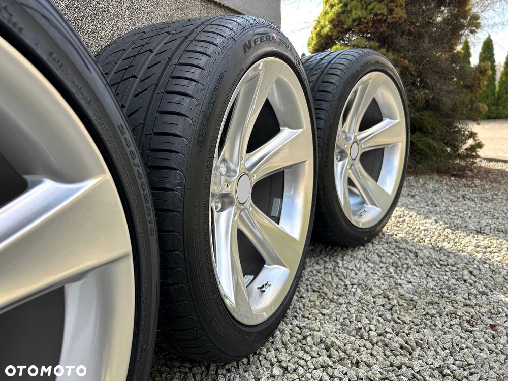 Koła letnie 18 5x120 BMW E60 E61 Styling 128 przód tył 8.5" 9.5" - 3