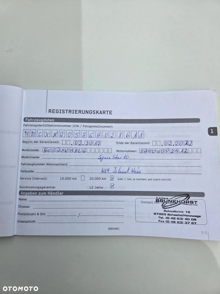 Mitsubishi Space Star 1.0 Entry - 13