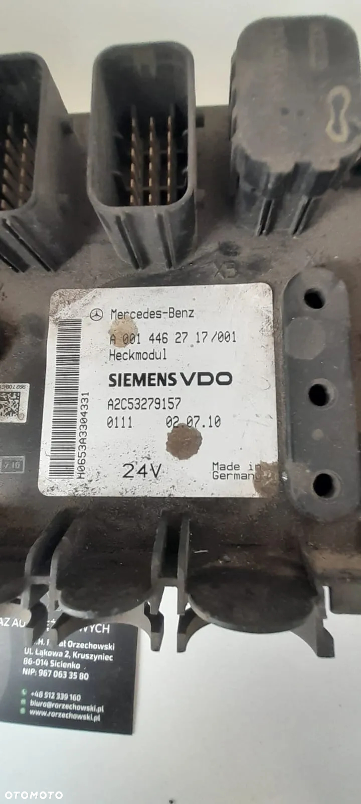 Mercedes Actros MP3 moduł świateł heckmodul 0014462717 - 2