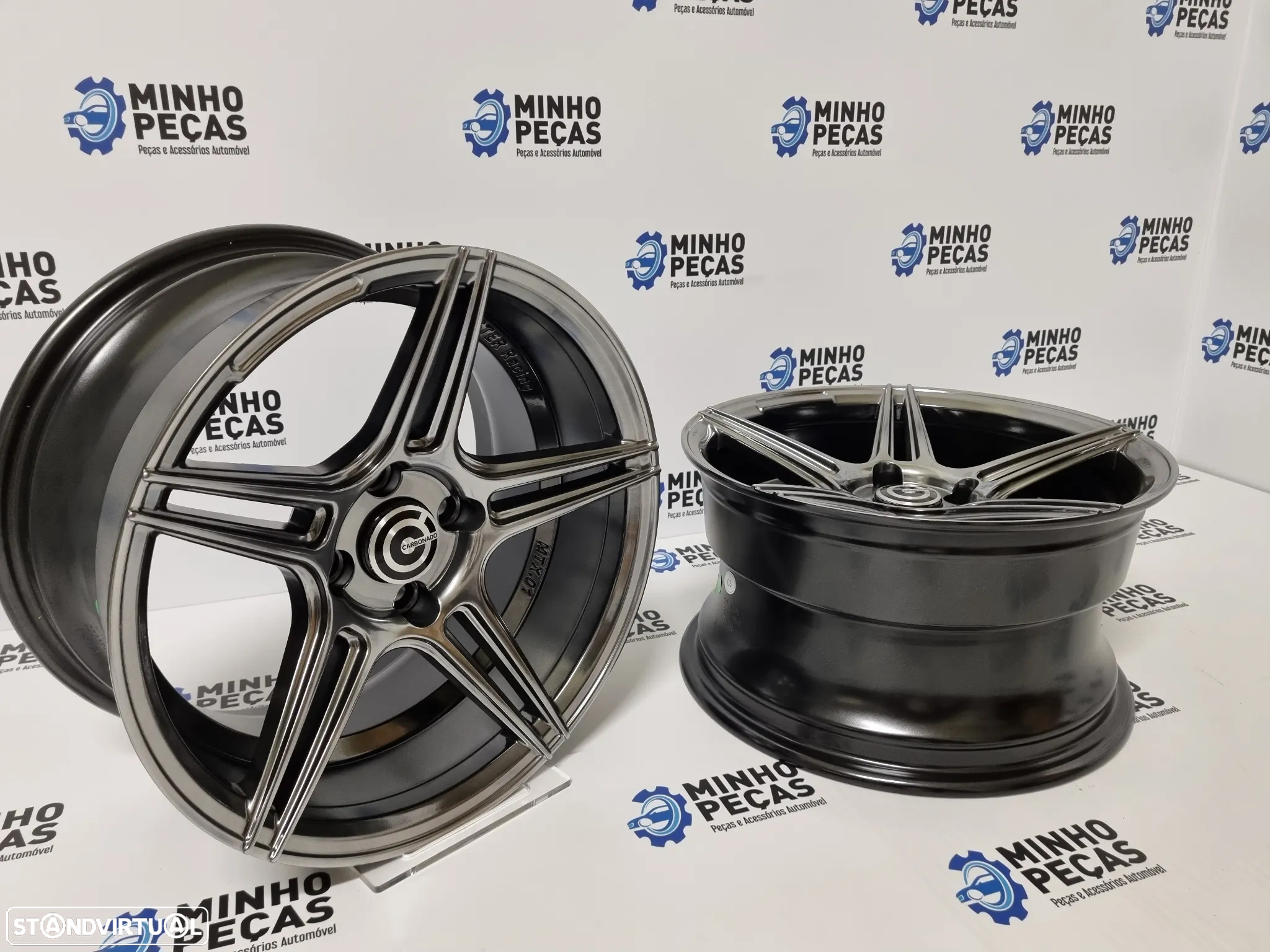 Jantes Master Racing MTX.001 em 15 (4x100) Hyper Black - 6