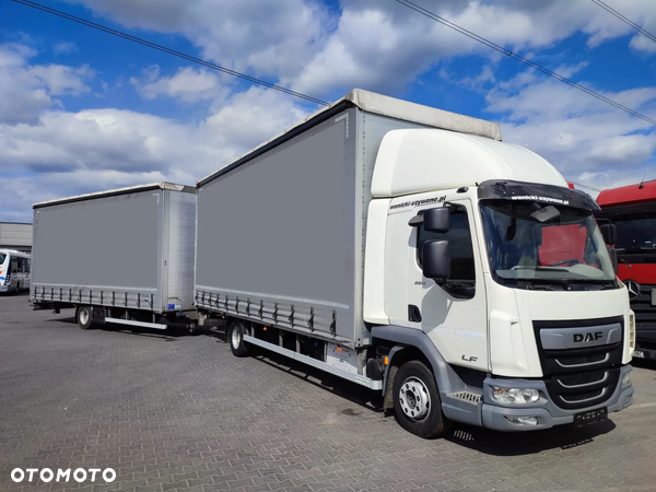 DAF LF 260 FA / FIRANKA / PRZYCZEPA GNIOTPOL / MANUAL /