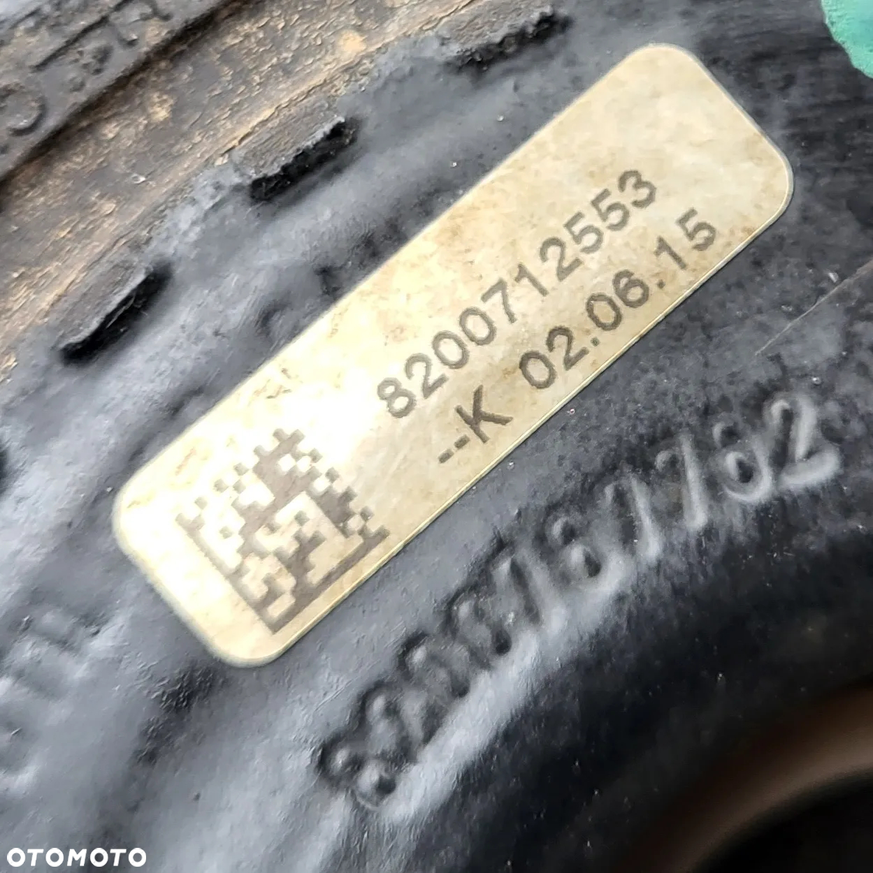 NISSAN NAVARA 15r 3.0 V6 DCI KOŁO PASOWE 8200712553 - 2