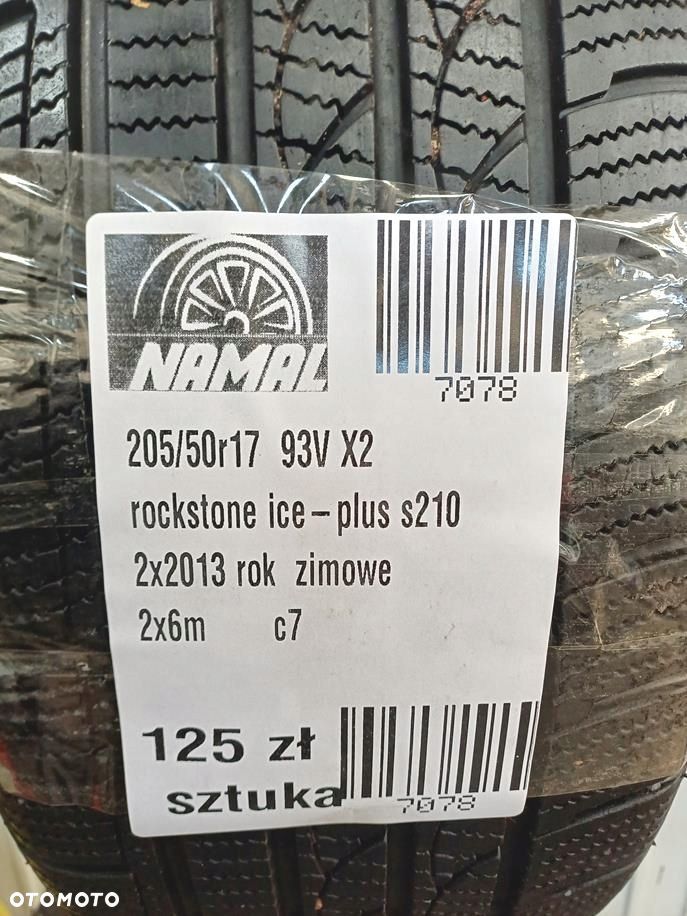 205/50r17 rockstone opony zimowe 6mm 7078 - 9