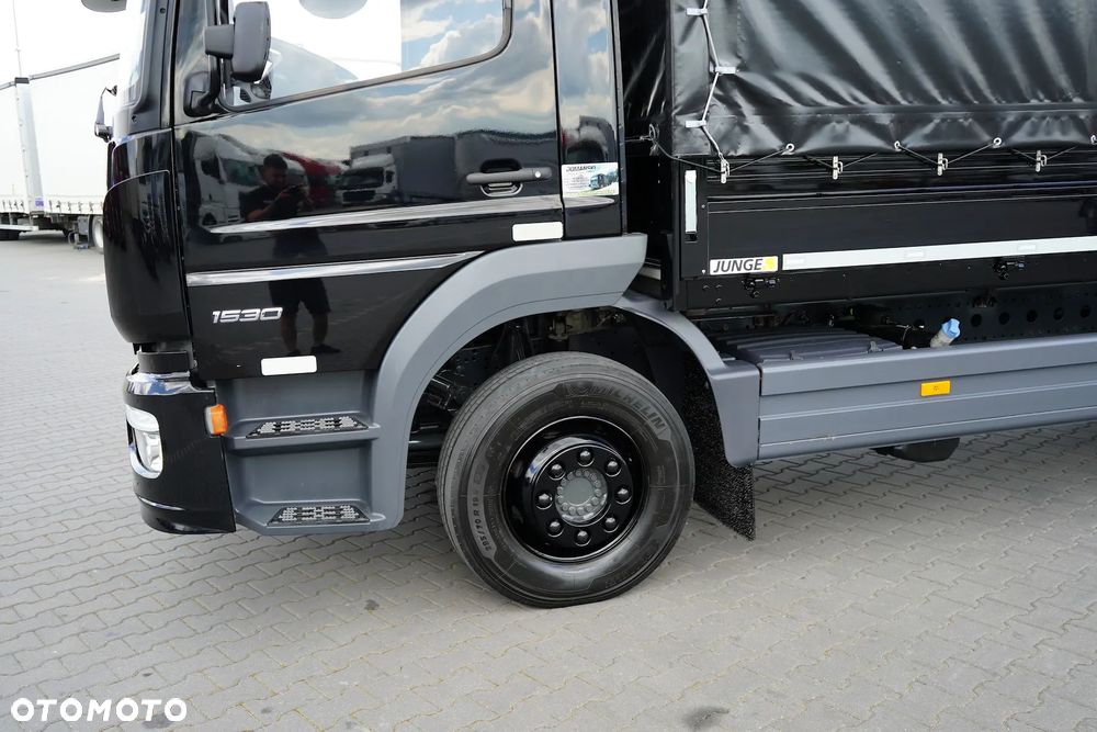 Mercedes-Benz ATEGO / 1530 / ACC / E 6 / BURTOPLANDEKA + WINDA / 18 PALET / 57 000 KM - 38