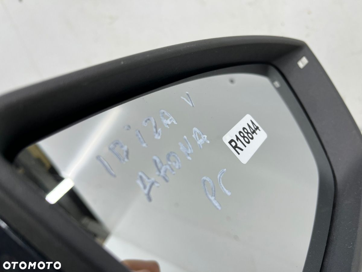 Lusterko Seat Ibiza V 6F Arona 17r.- PRAWE elektryczne podgrzewane 8 pin EUROPA - 11