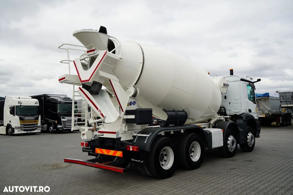 Mercedes-Benz AROCS 3240 / 9M3 BETONIERĂ / 8x4 / BETONIERĂ / AUTOMATĂ / EURO  6 - 8