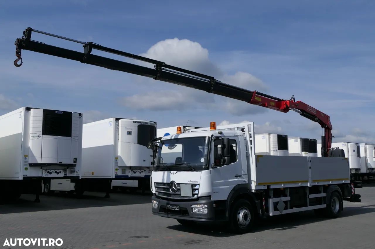 Mercedes-Benz ATEGO / 16 30 / E6 / CUTIE DE VITEZE + HDS FASSI F 155 / ADR / RADIO CONTROL - 1