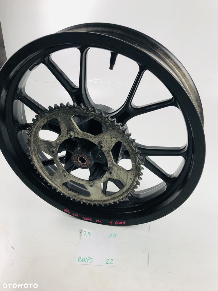 Aprilia RS4 Tuono 125 koło felga tył tylna prosta - 3