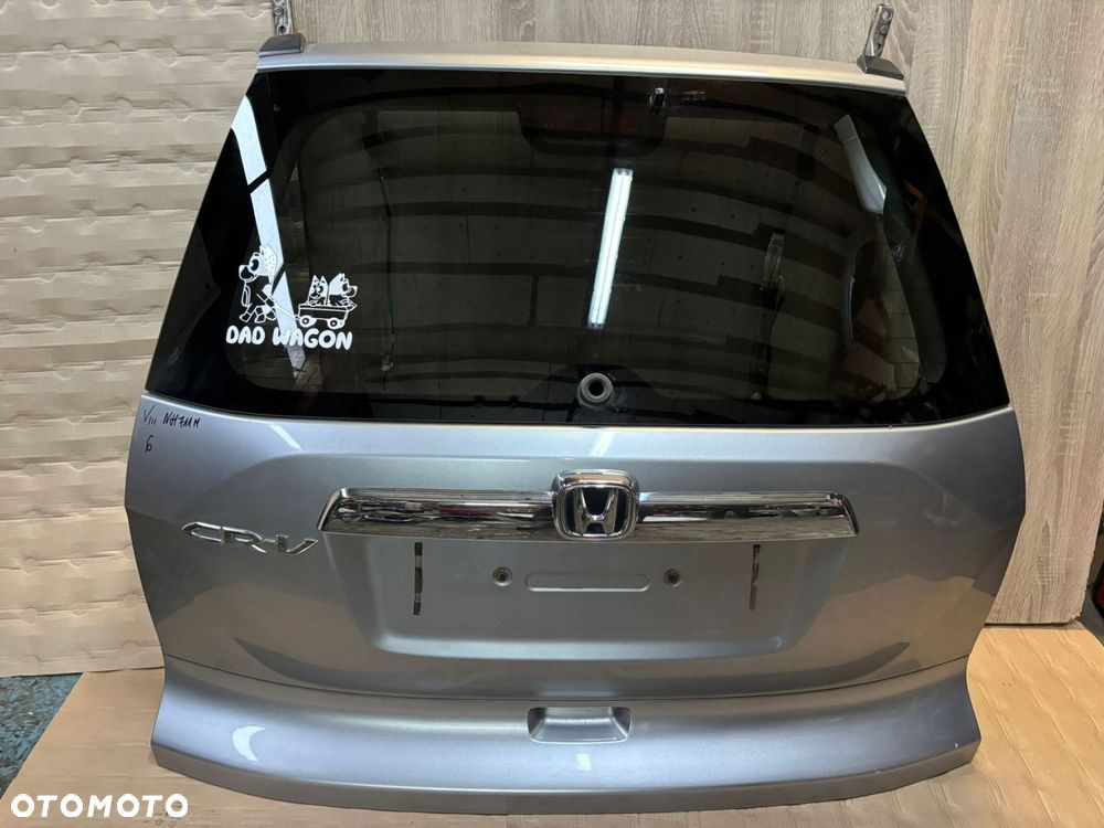 honda cr-v iii klapa tylna nh711m .szyba srebrna klapa bagażnika 06-11r tył - 1