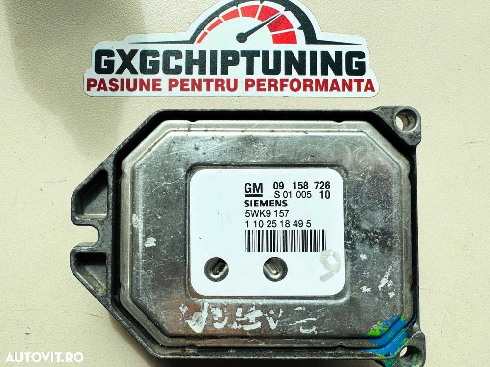 Calculator motor Opel Zafira 1.8 09158726 Z18XE Simtec 71 5WK9157 - 1