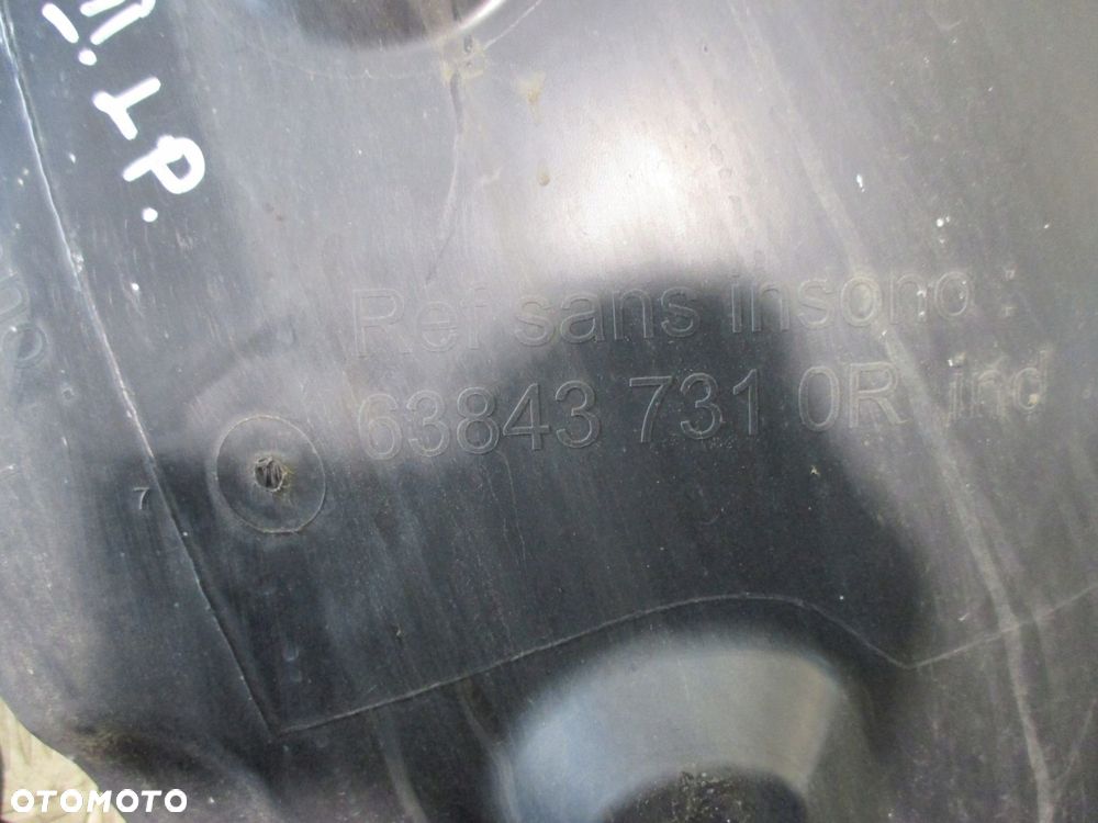 NADKOLE LEWE PRZÓD PRZEDNIE RENAULT MEGANE III 638437310R - 2