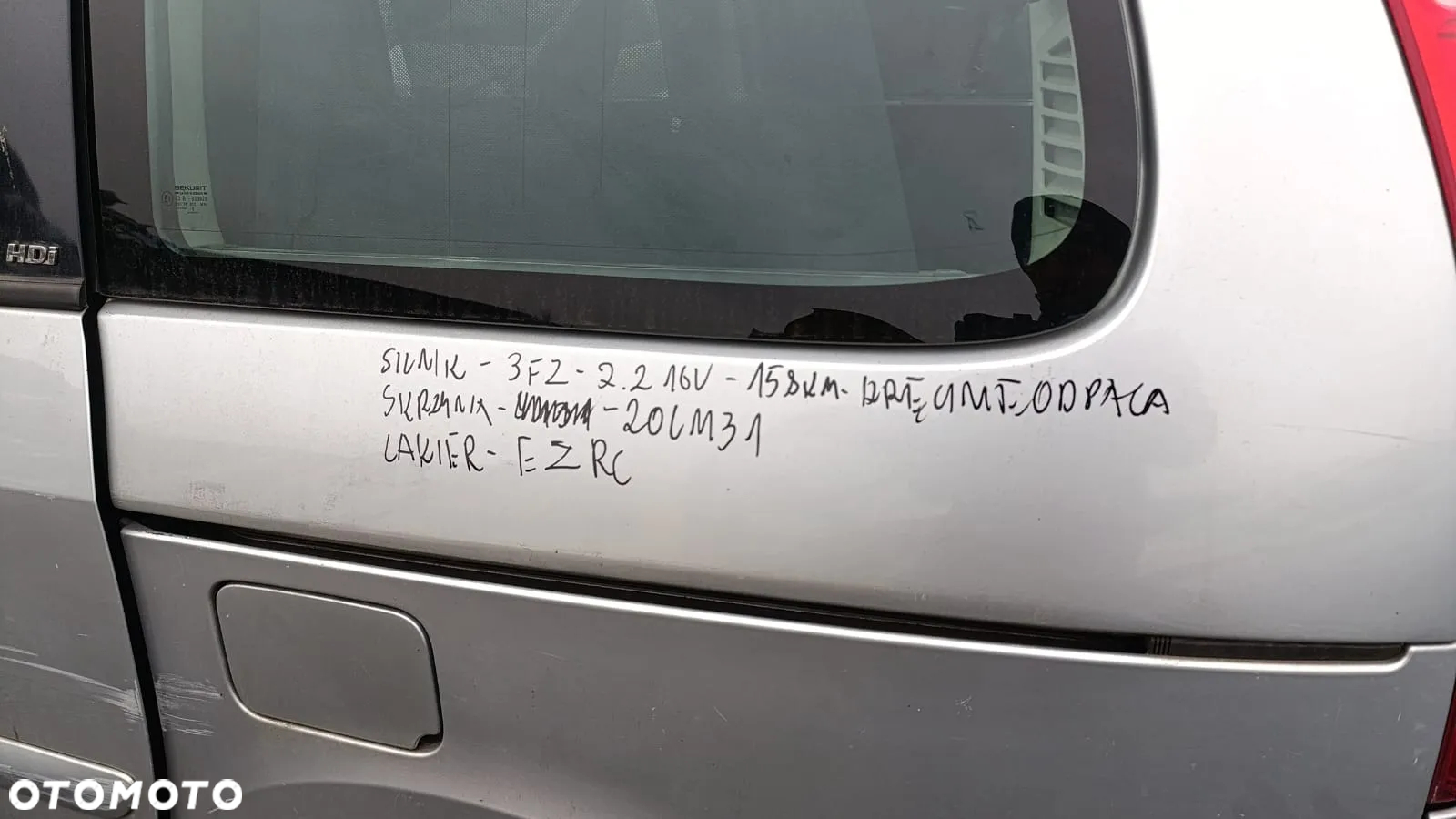 34113 citroen c8 2.2 hdi na części EZRC - 12