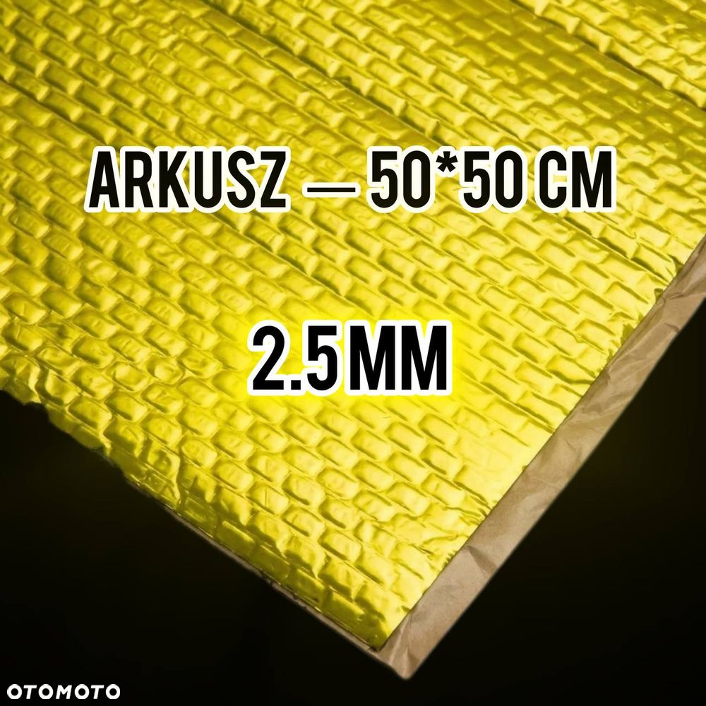 Mata butylowa WYGŁUSZAJĄCA NoiseOFF G2.5 – arkusz 50×50 cm - 1