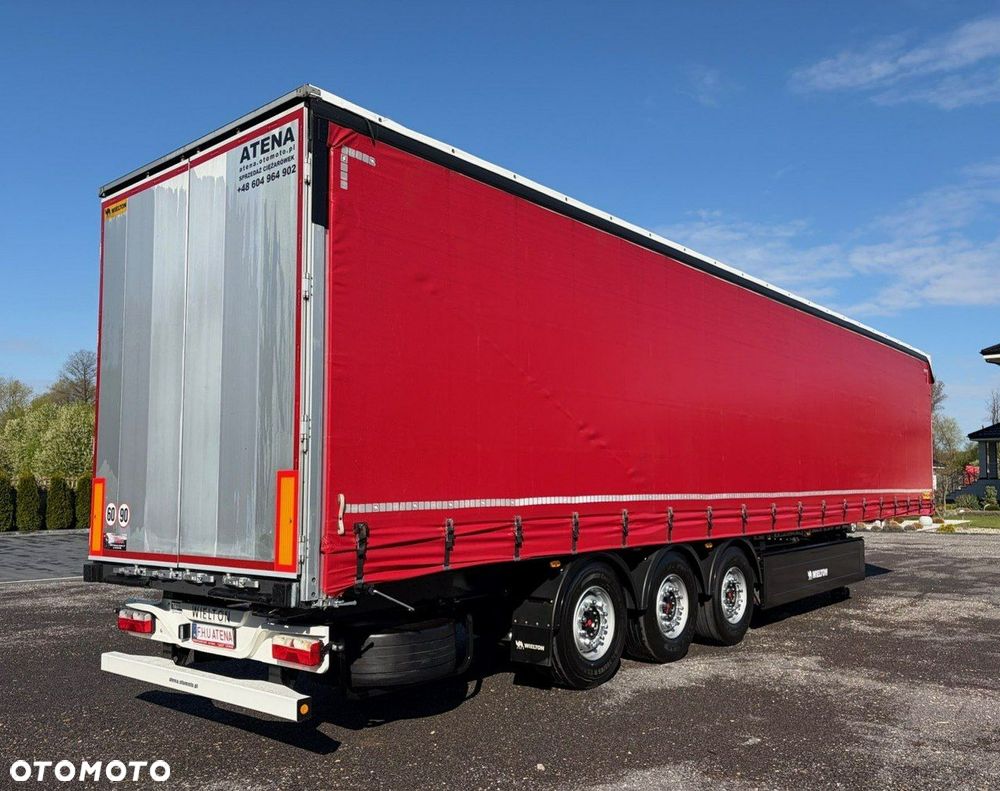 Wielton Firana Standard, Dach podnoszony, Oś podnoszona - 6