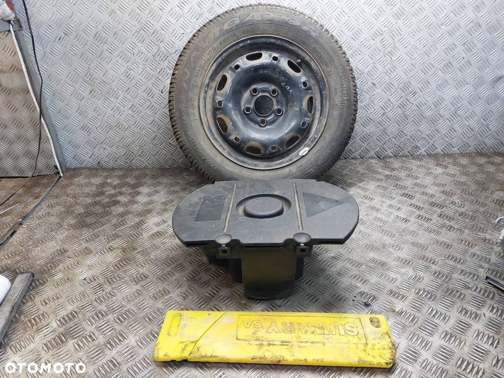 ORGANIZER WKŁAD BAGAŻNIKA + ZAPAS 5x100 5Jx14 175/65R14 SKODA VW 6Q0601027C - 1