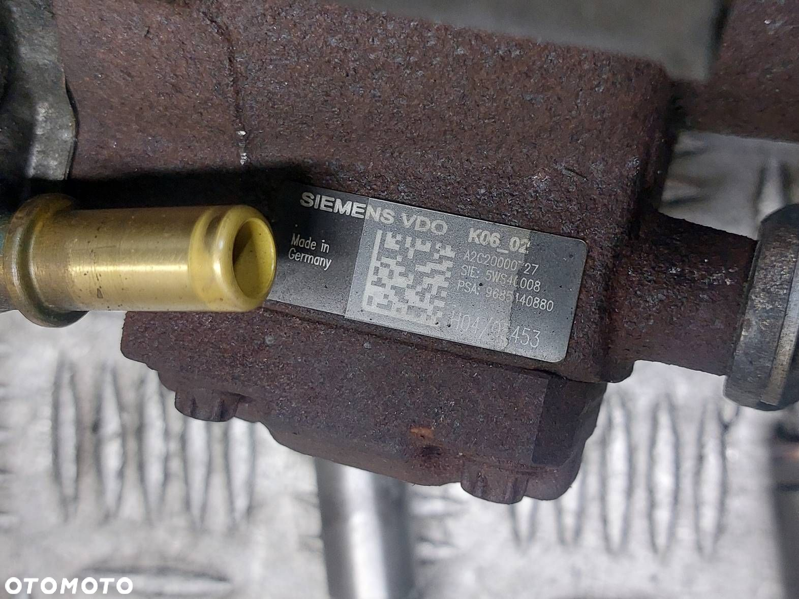 POMPA WTRYSKOWA + WTRYSKIWACZE + KOMPLET FORD FIESTA MK5 LIFT 1.4 TDCI - 4