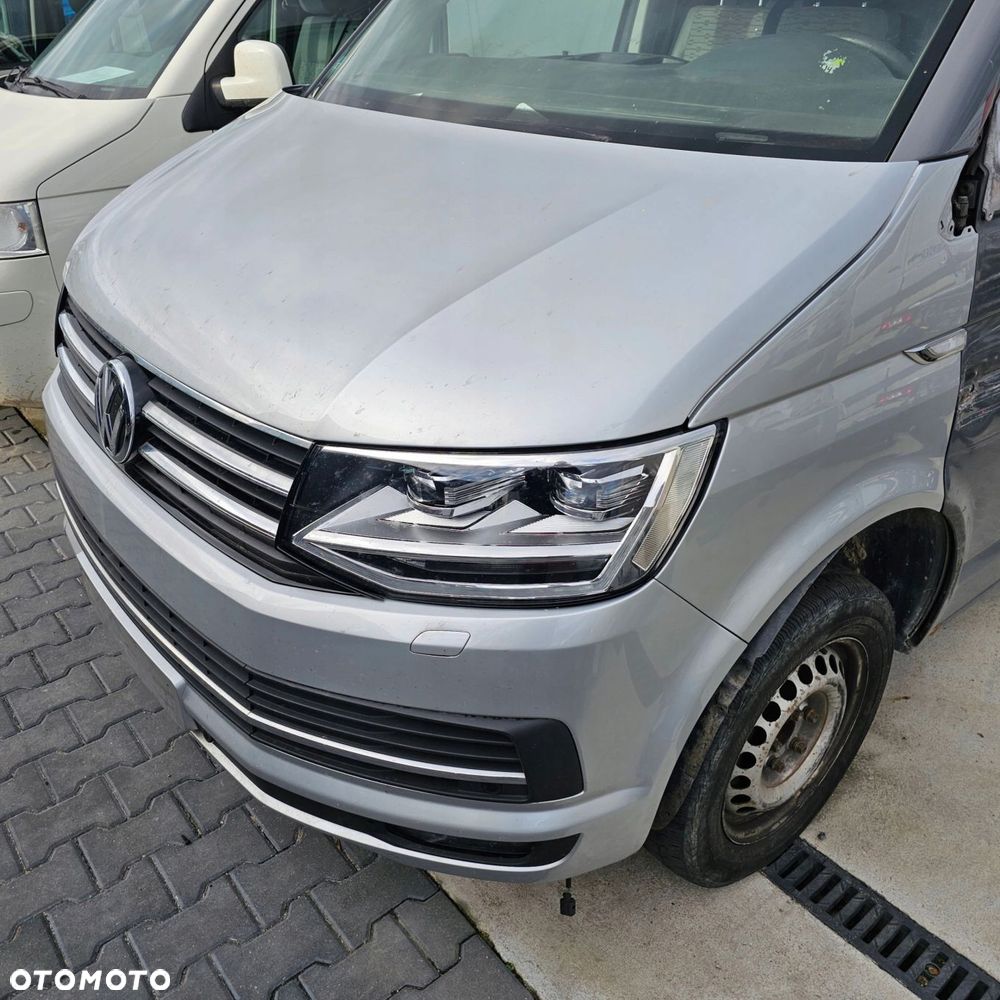 VW T6 MULTIVAN kompletny przód zderzak błotnik lampy FULL LED LA7W - 3
