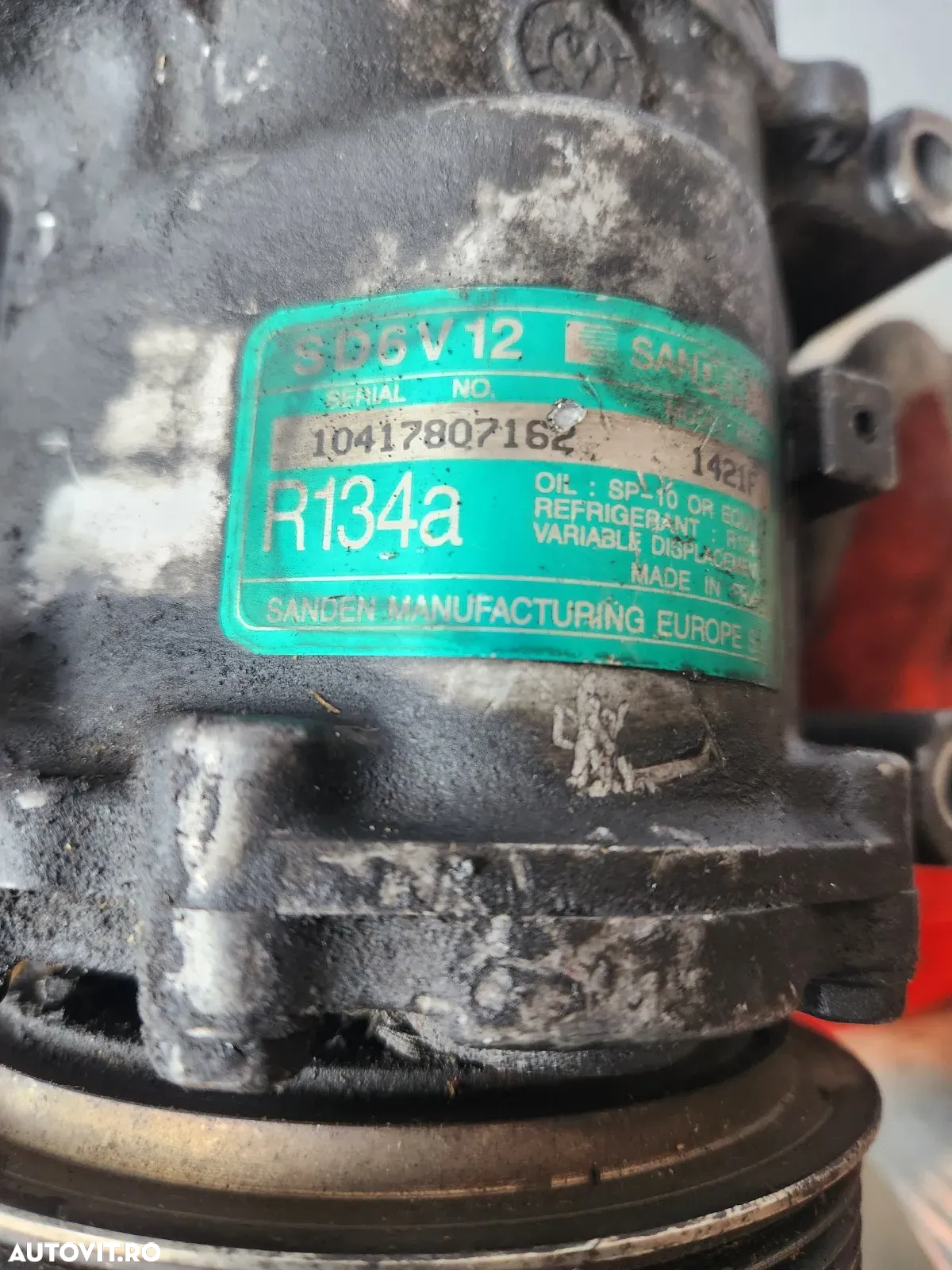 Compresor Clima Aer Conditionat AC Peugeot 206 Cod In Poze - 8